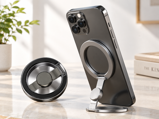 Adjustable Double-Sided Magnetic Phone Stand